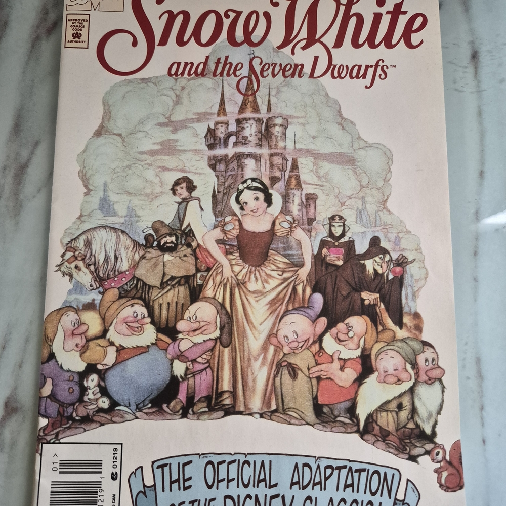 Marvel Snow White And The Seven Dwarfs Comic. - Picture 1 of 3
